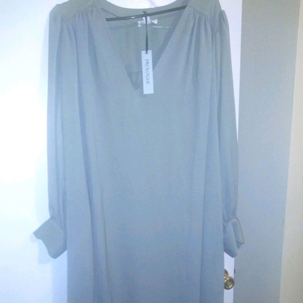 Gray dress